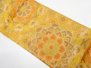 佐賀錦　華紋に花蜀江織り出し　袋帯